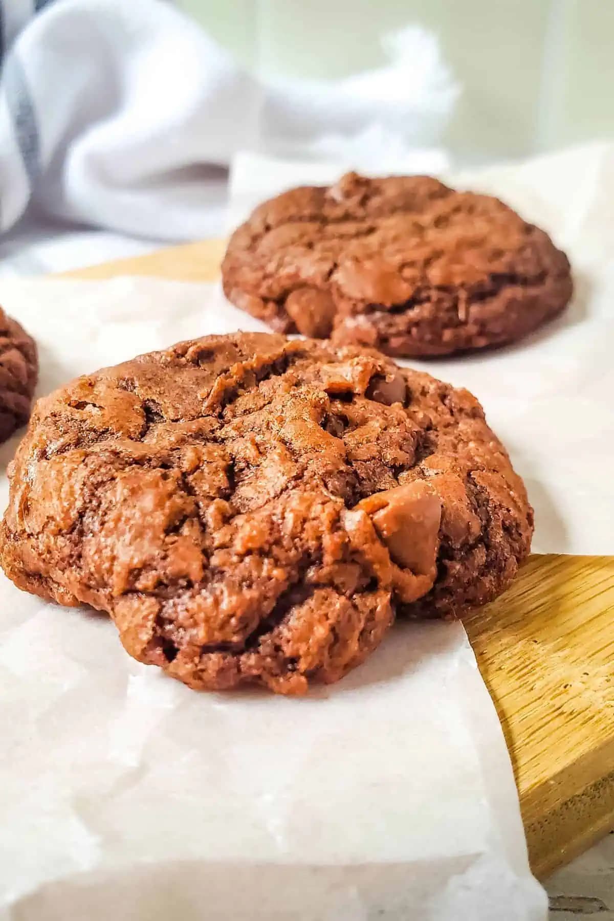 Brownie Cake Cookies from Mix