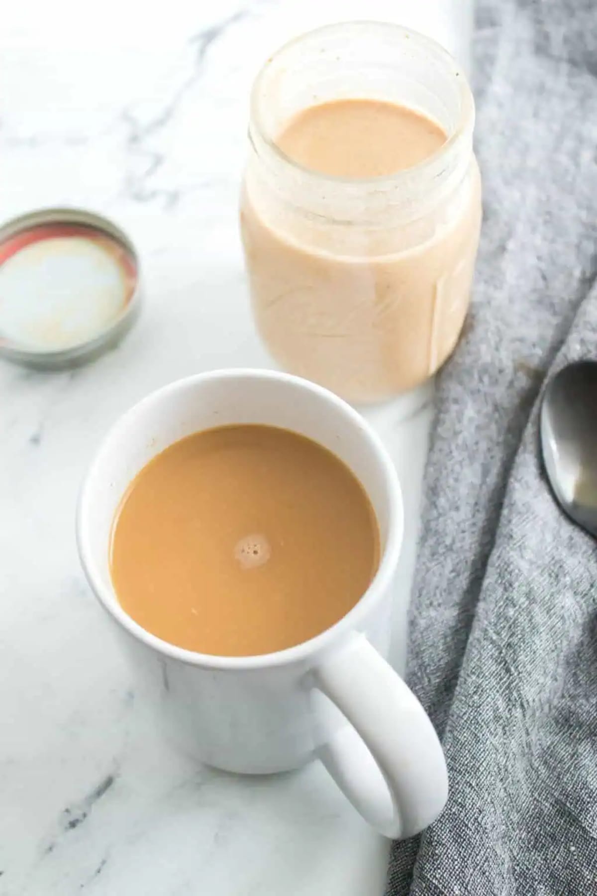 Homemade Pumpkin Spice Creamer