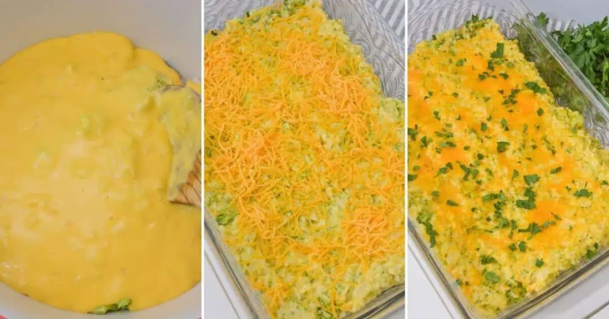 Velveeta Broccoli Rice Casserole