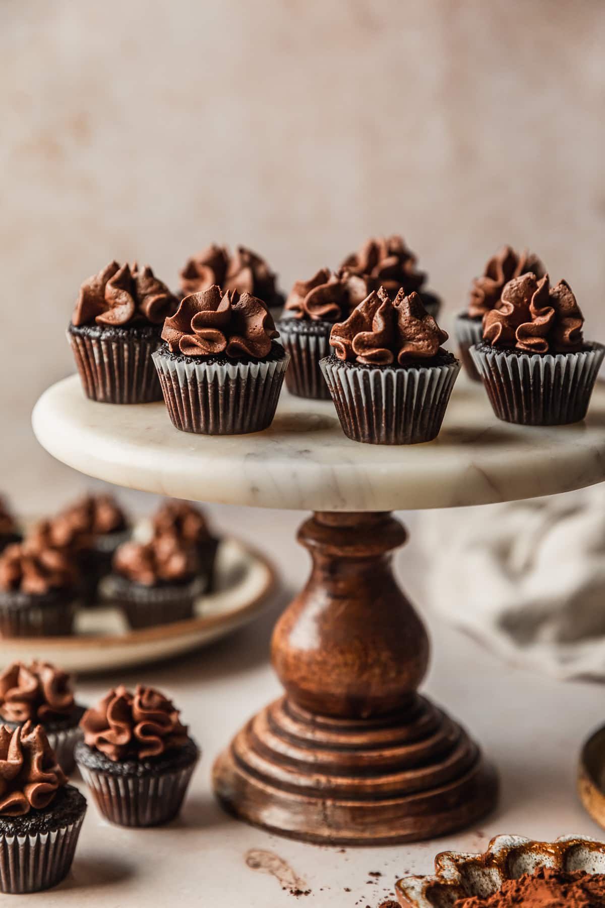 Chocolate Lover’s Mini Chocolate Cupcakes