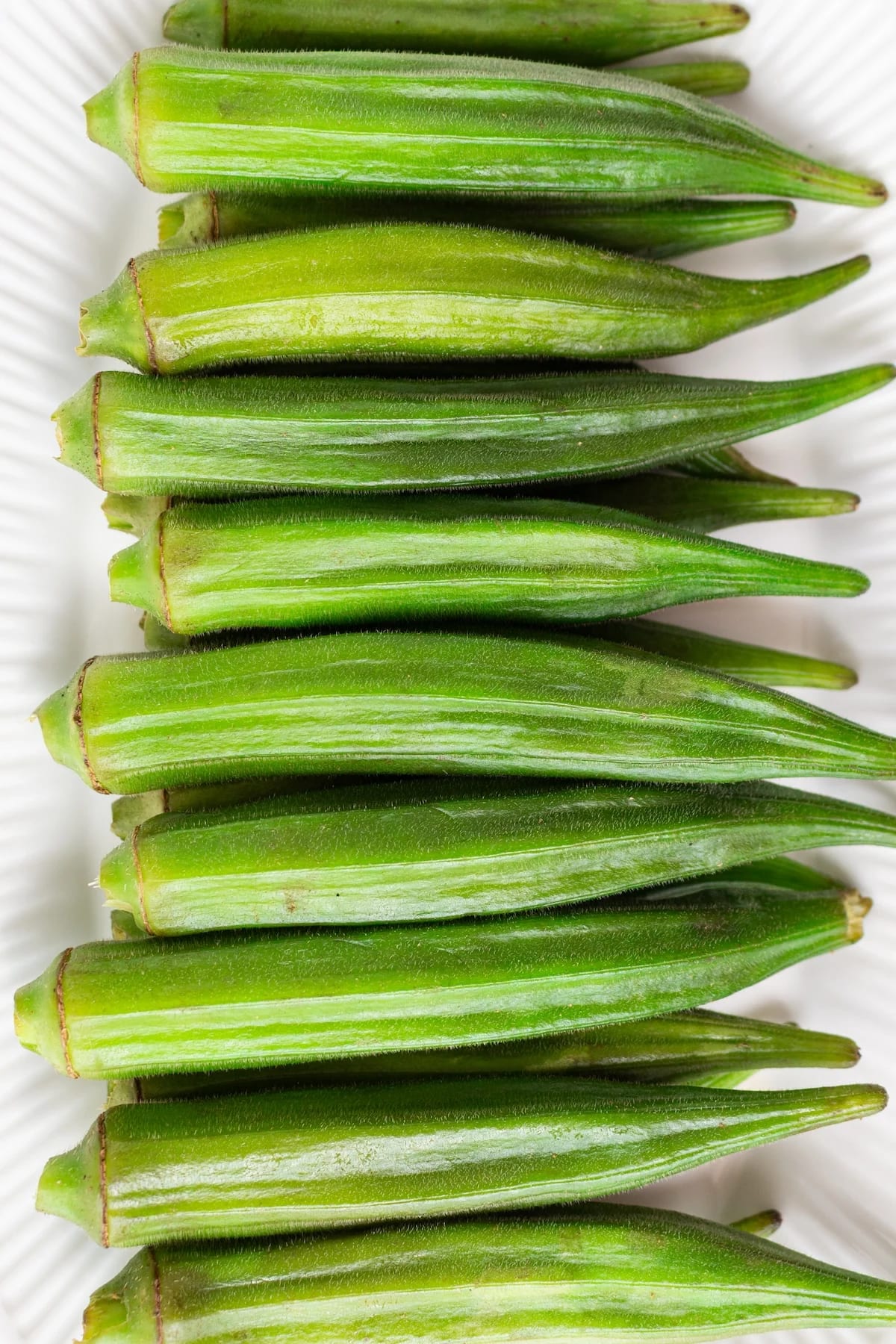 Steamed Okra