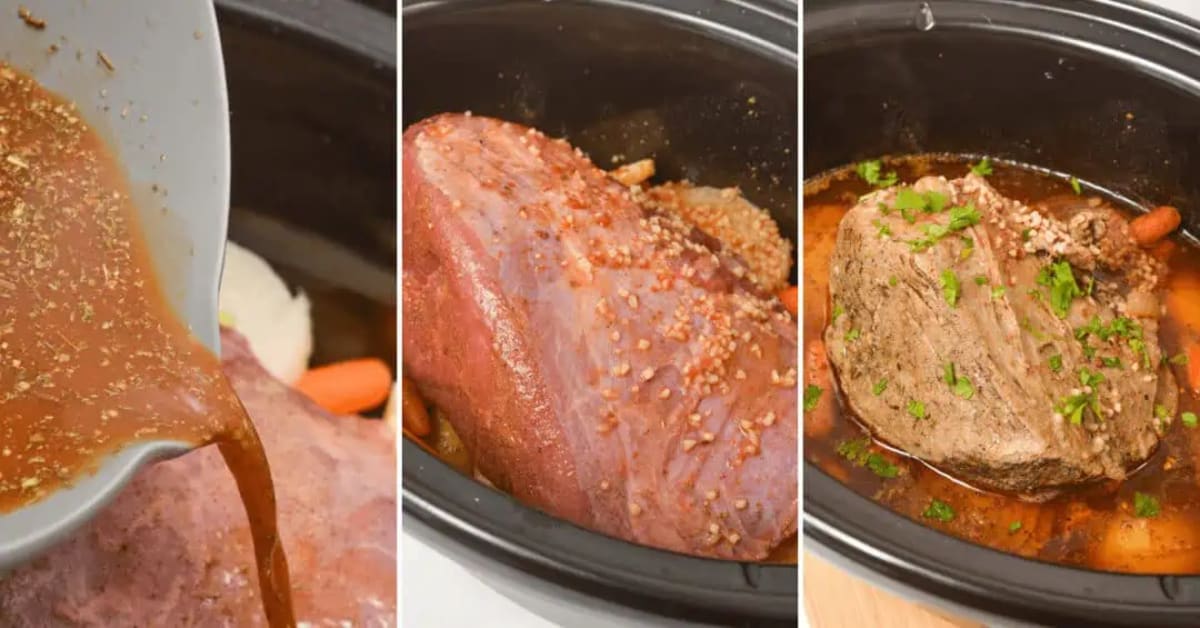Slow Cooker Beef Sirloin Tip Roast