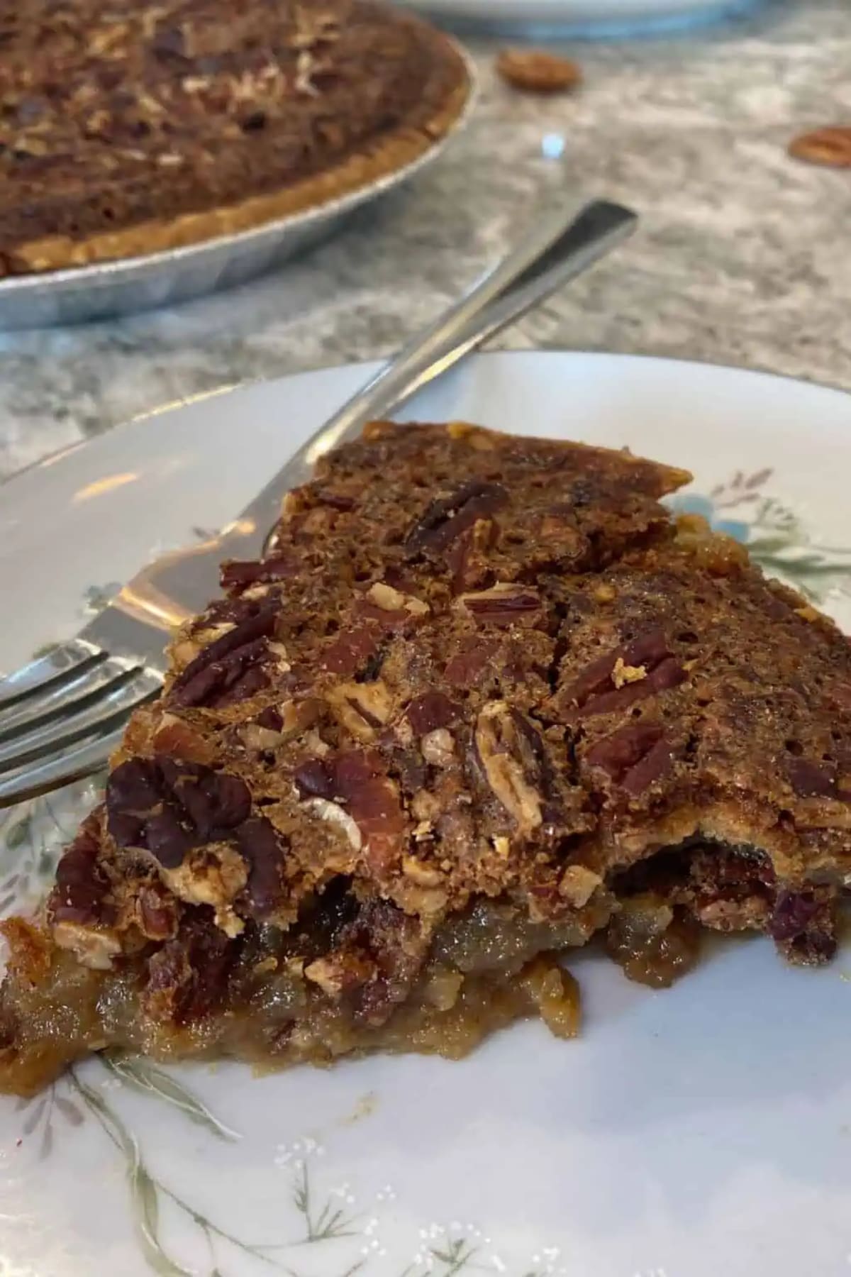 Maple Syrup Pecan Pie