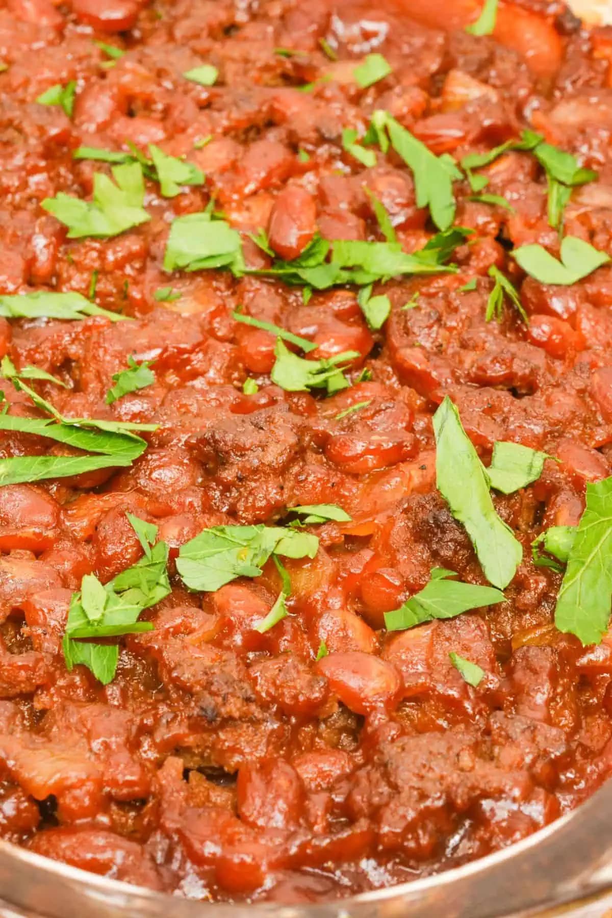 Baked Beans with Ground Beef