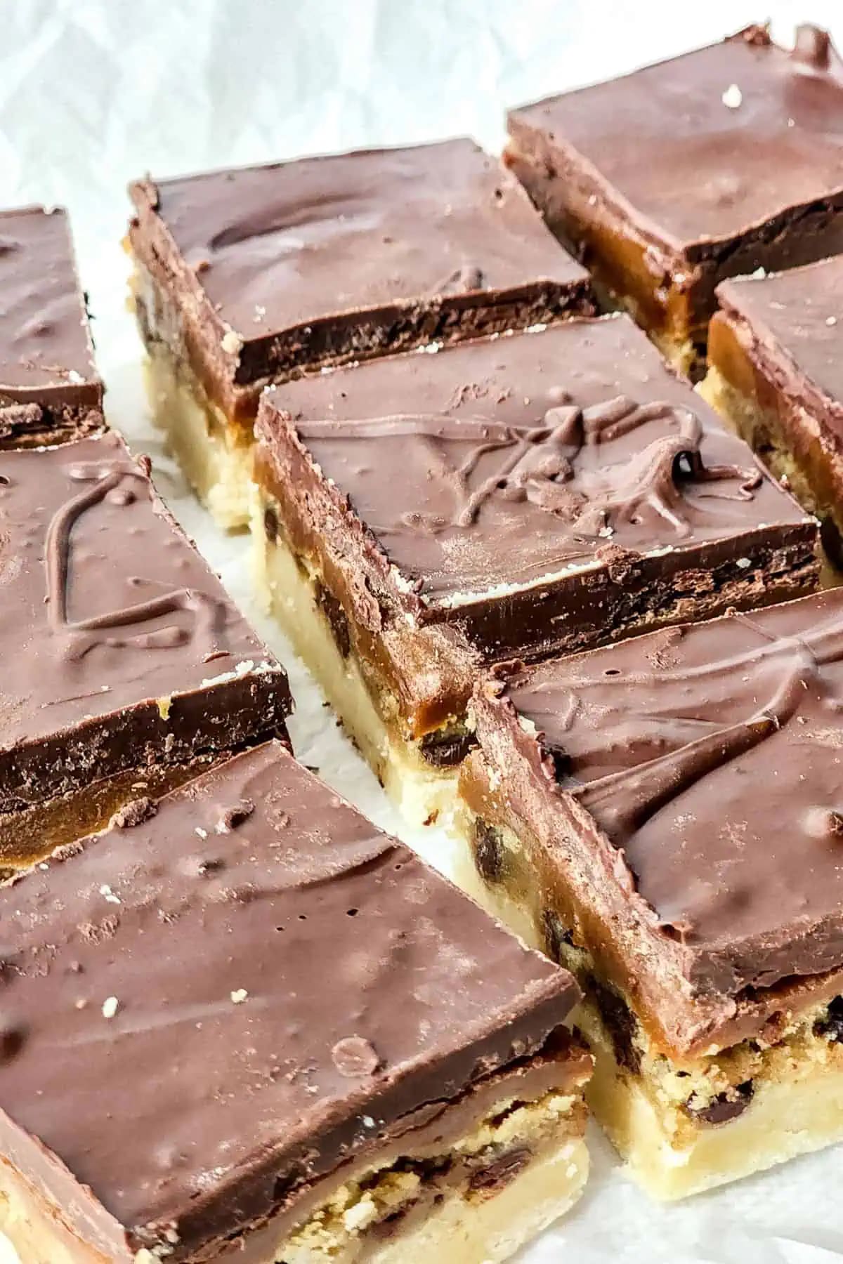 Twix Cookie Bars