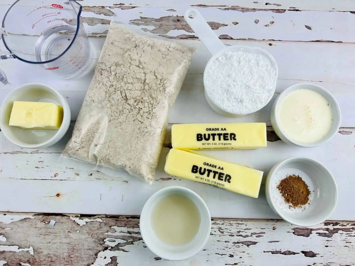 Gingerbread Sugar Cookies with Eggnog Frosting