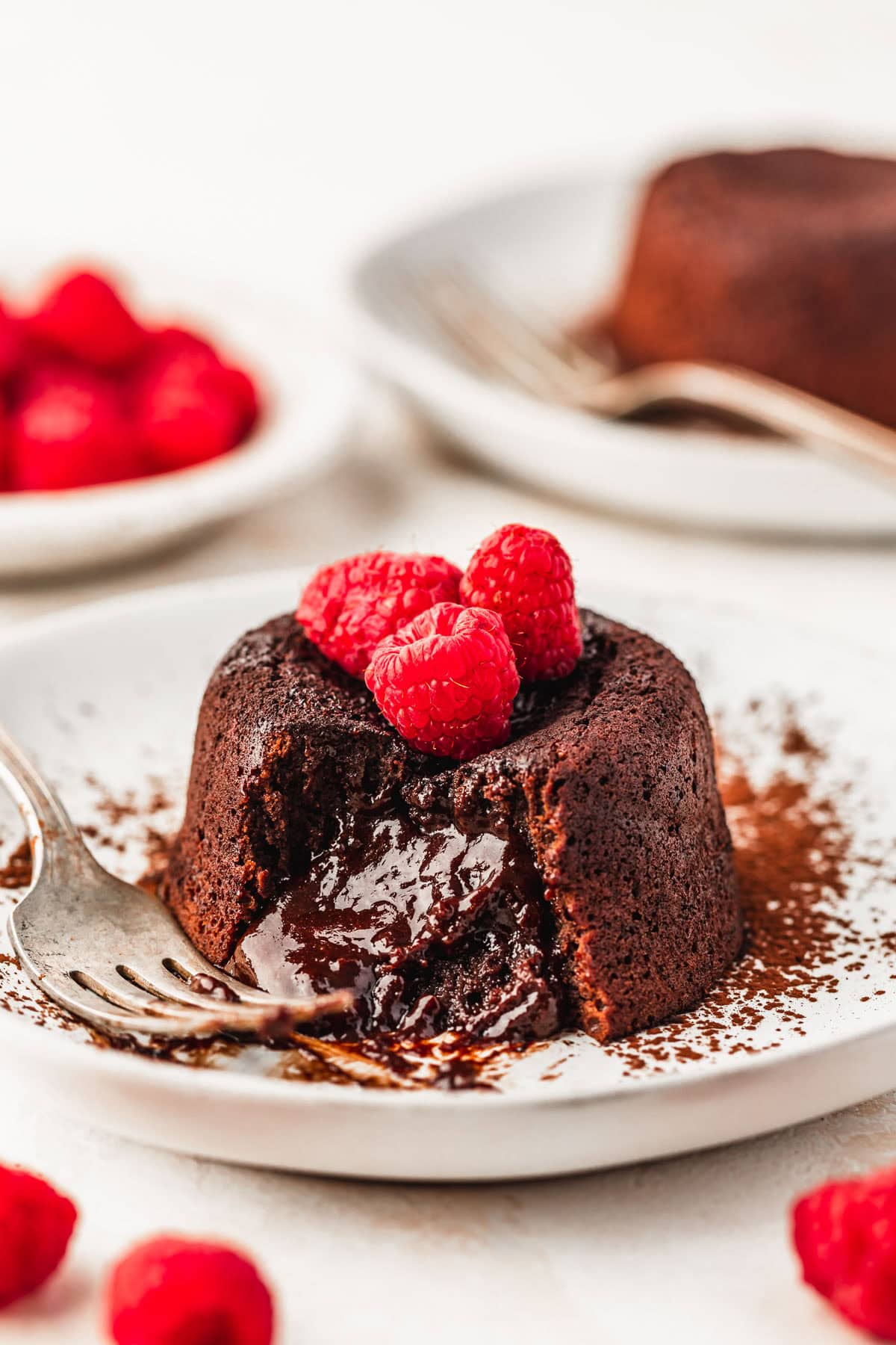 Chocolatey Molten Lava Cakes for Two
