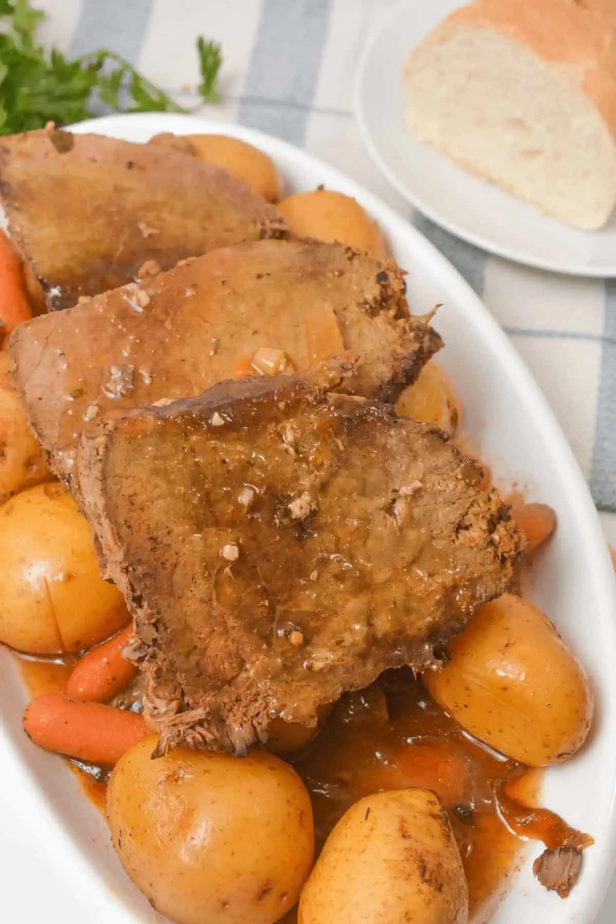 Slow Cooker Beef Sirloin Tip Roast