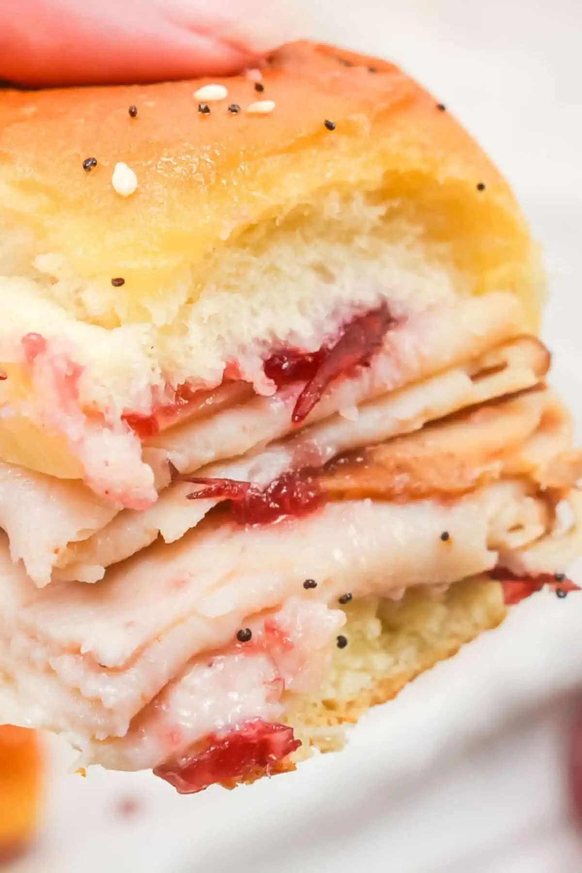 Cranberry Turkey Sliders