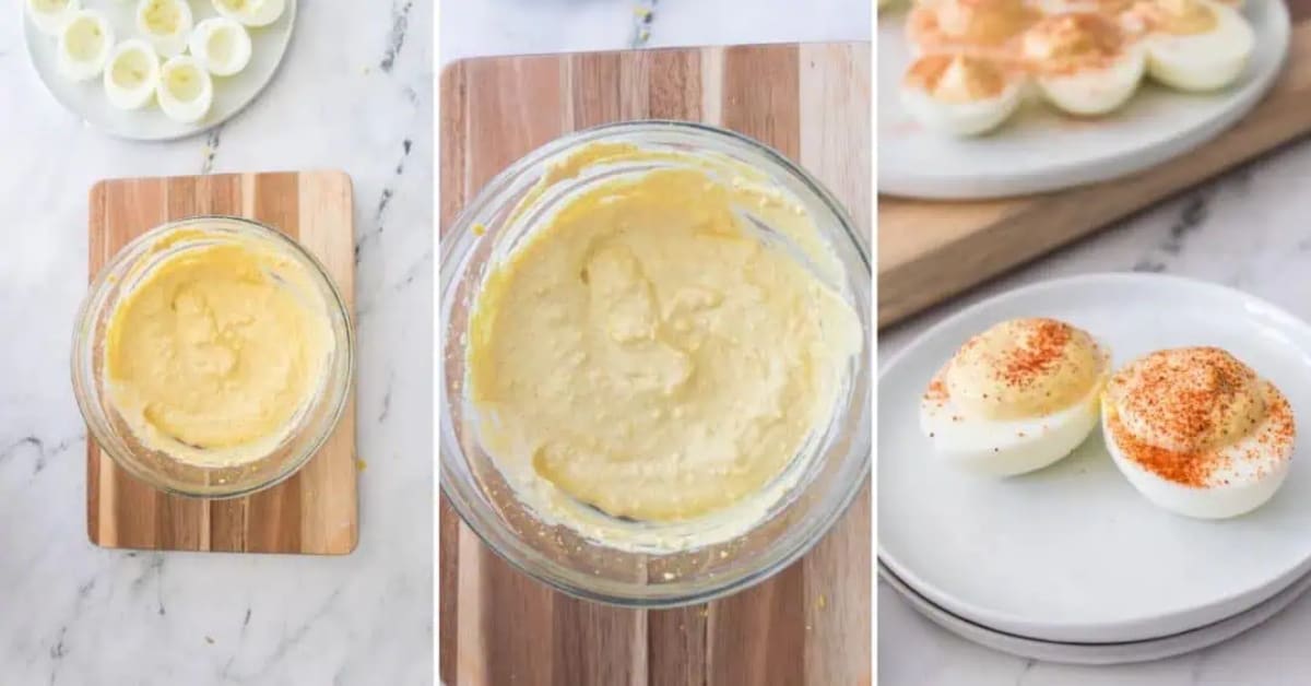 Deviled Eggs without Mayonnaise