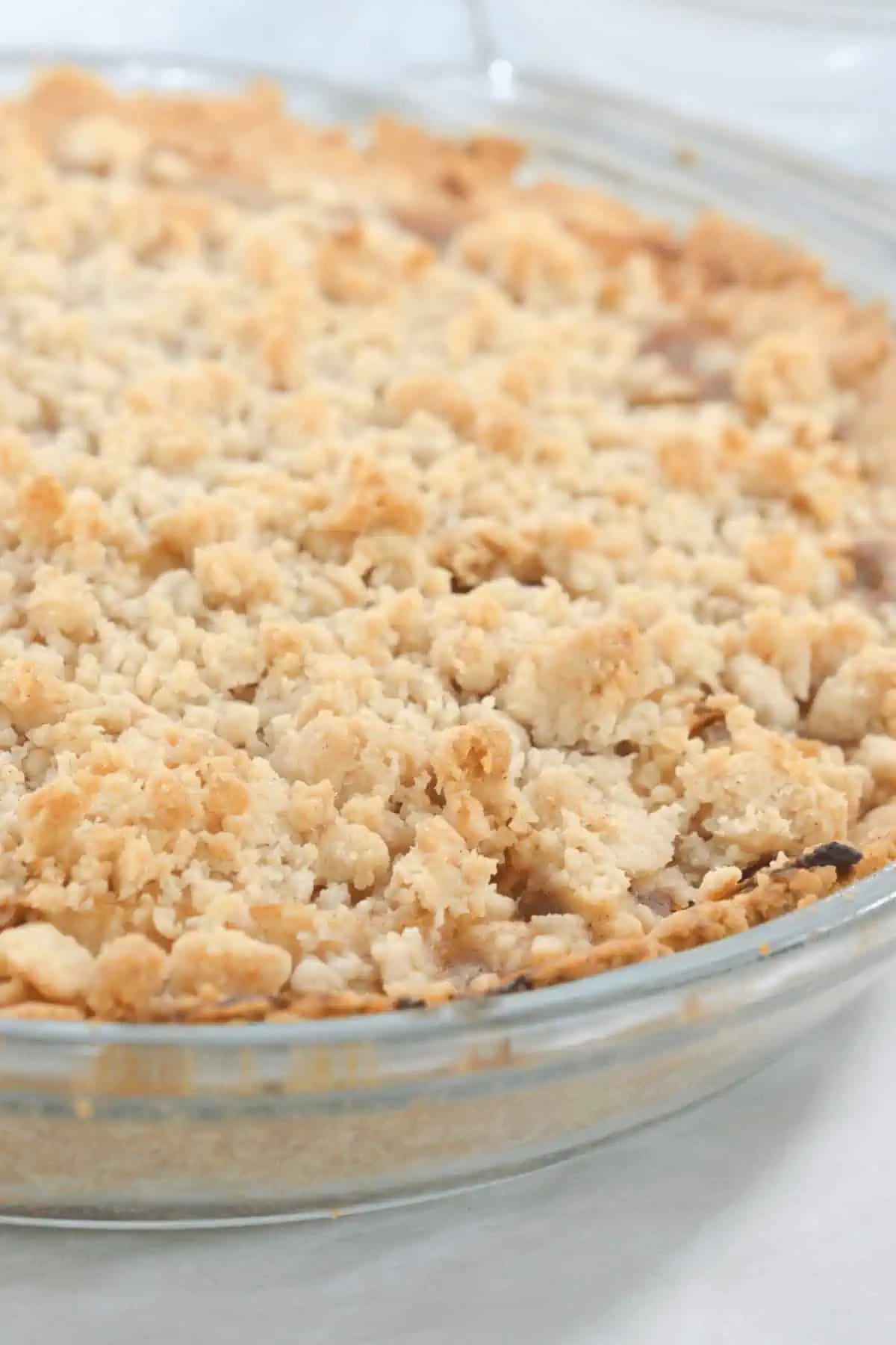 Easy Apple Pie with Crumb Topping