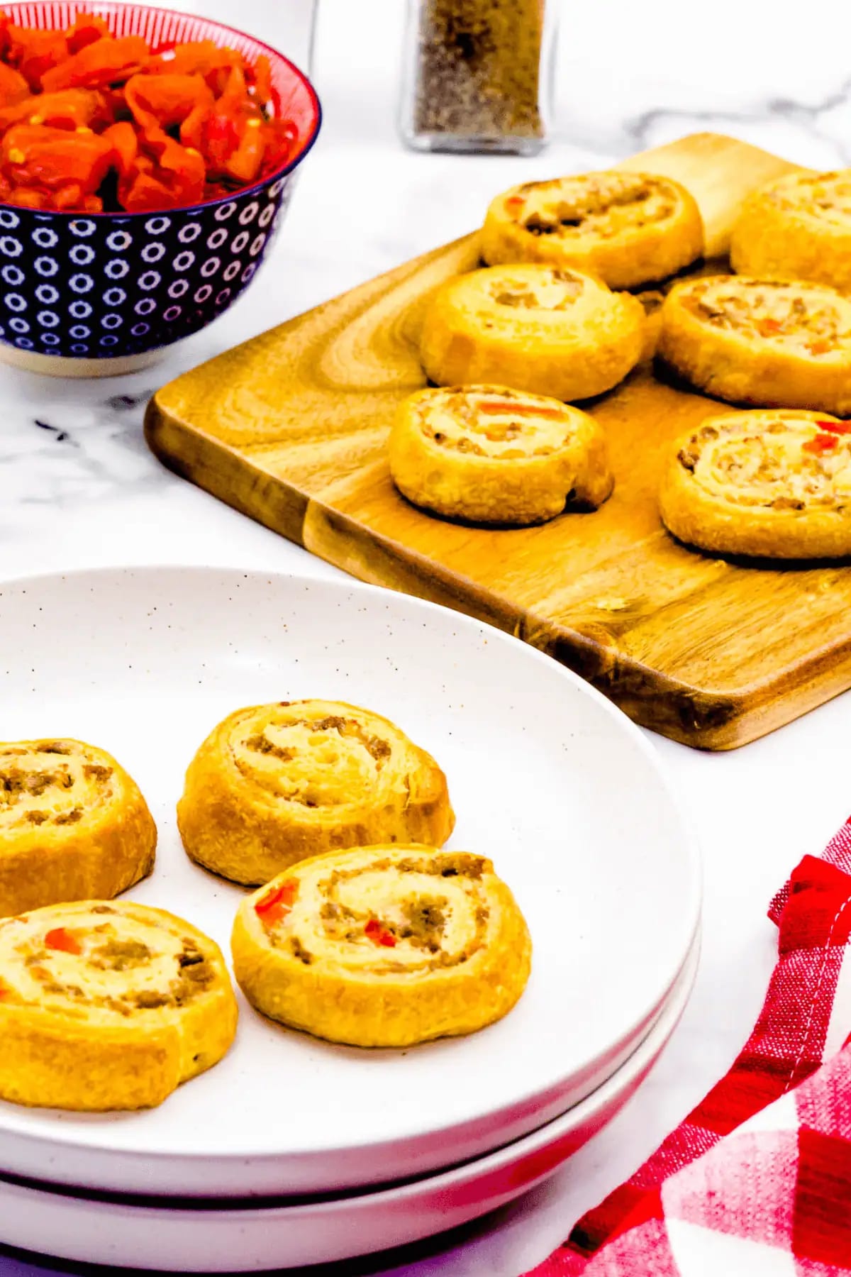 Sausage and Cream Cheese Crescent Rolls