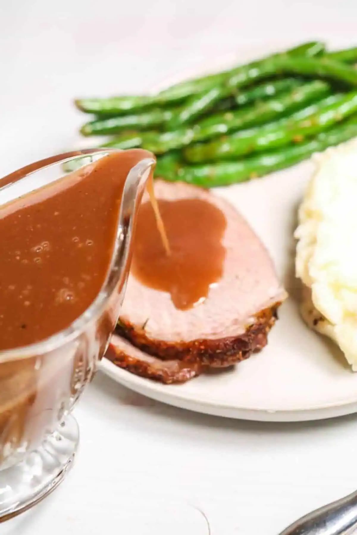 Garlic Herb Eye of Round Roast