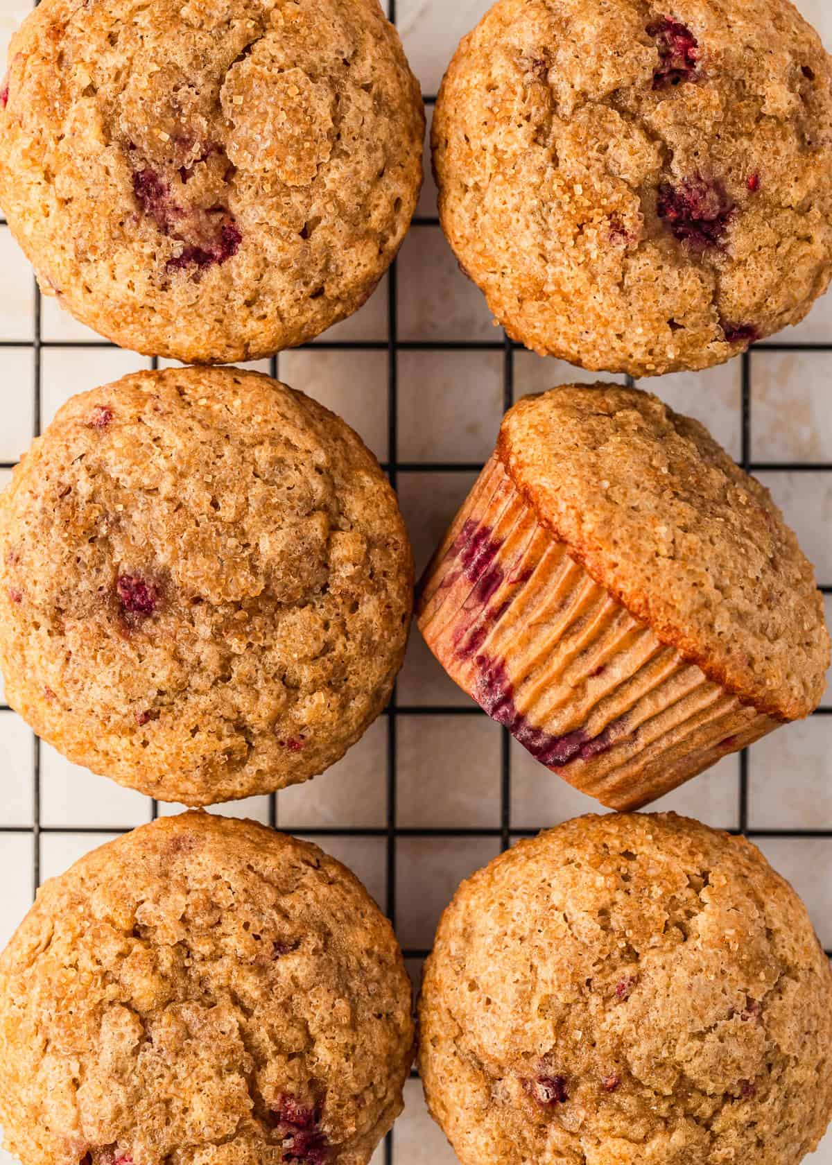 Easy Small Batch Raspberry Banana Muffins