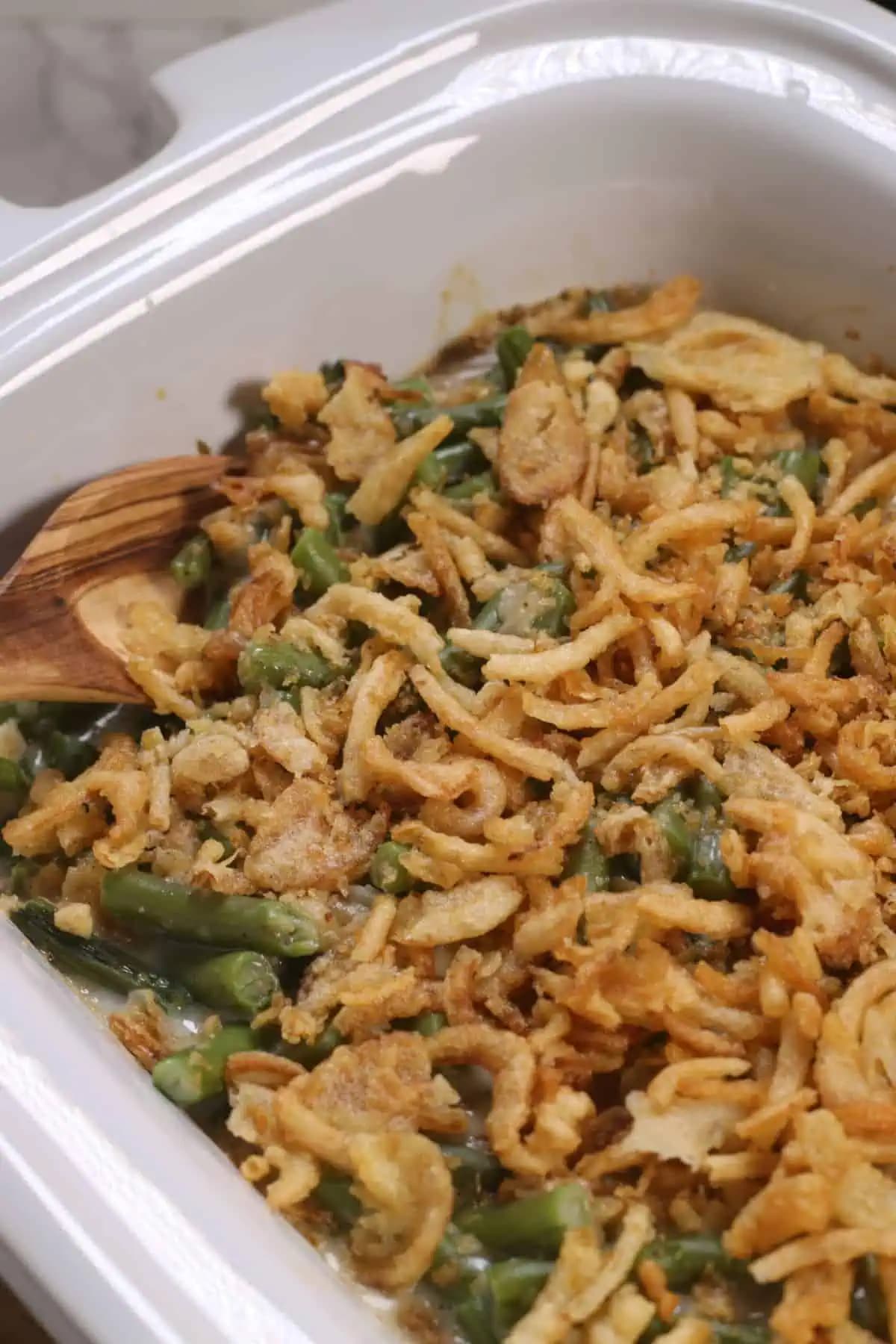 Crock Pot Green Bean Casserole
