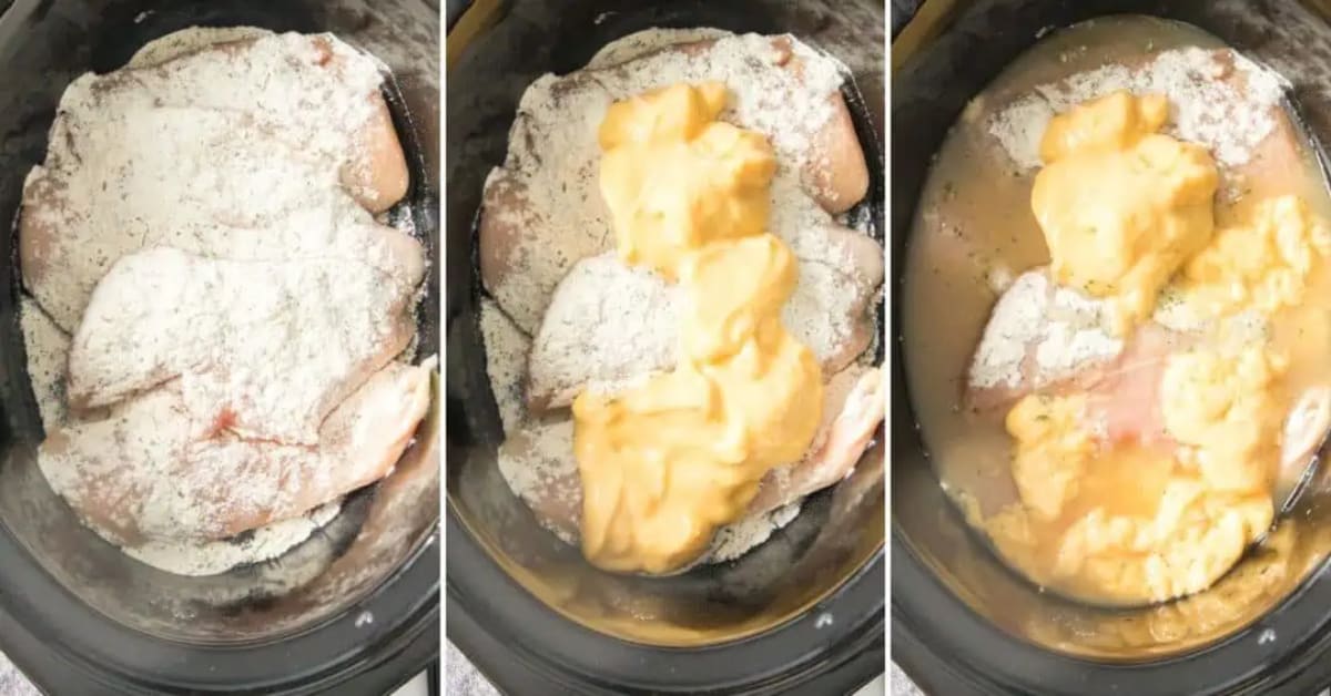 Slow Cooker Chicken and Gravy