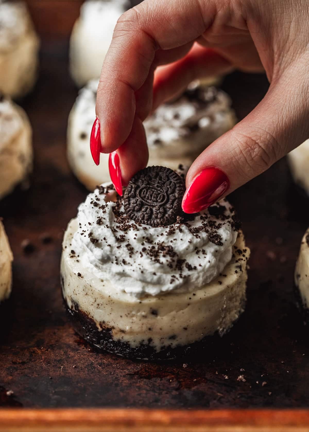 Mini Oreo Cheesecakes
