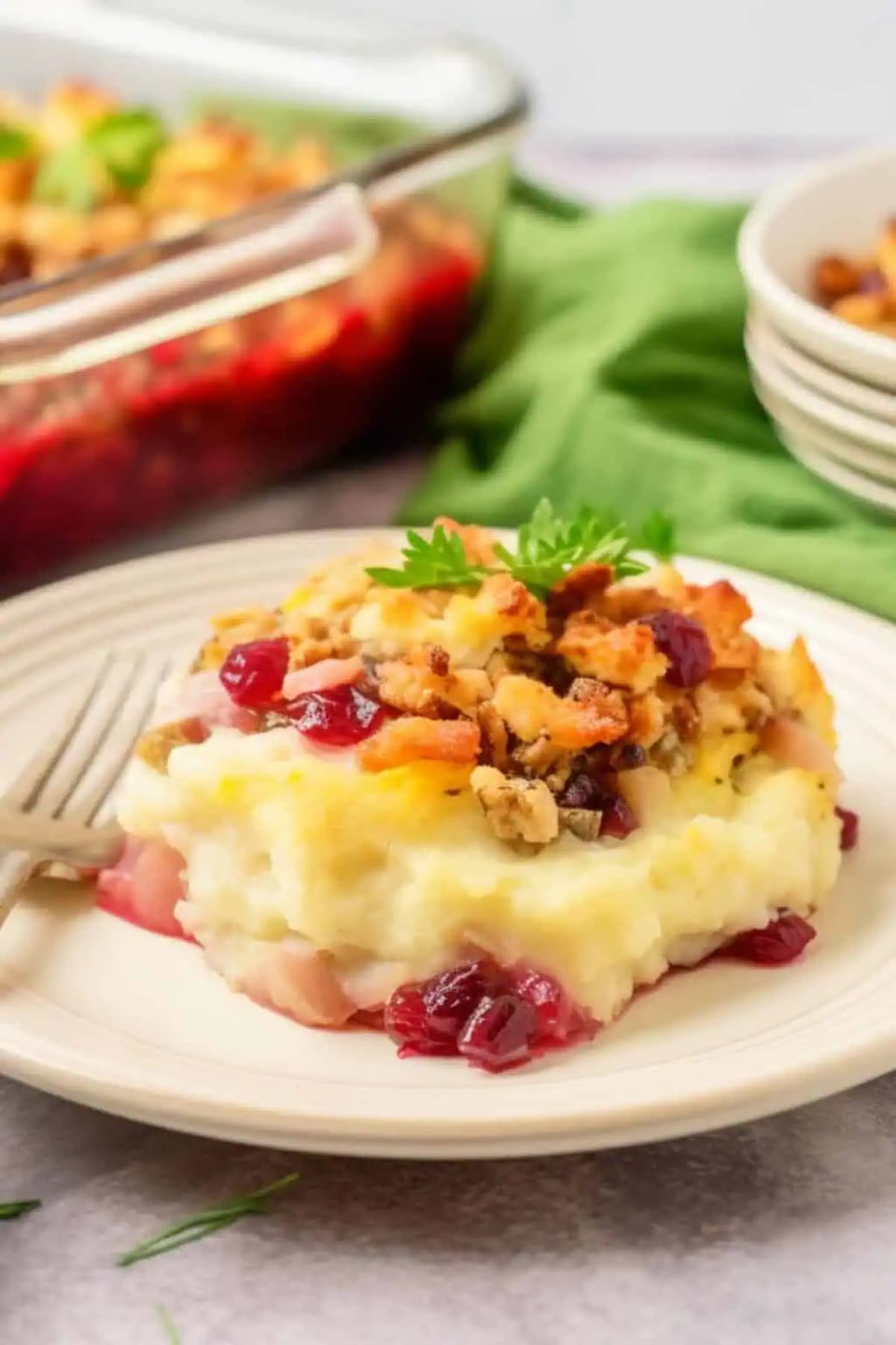 Thanksgiving Leftover Casserole