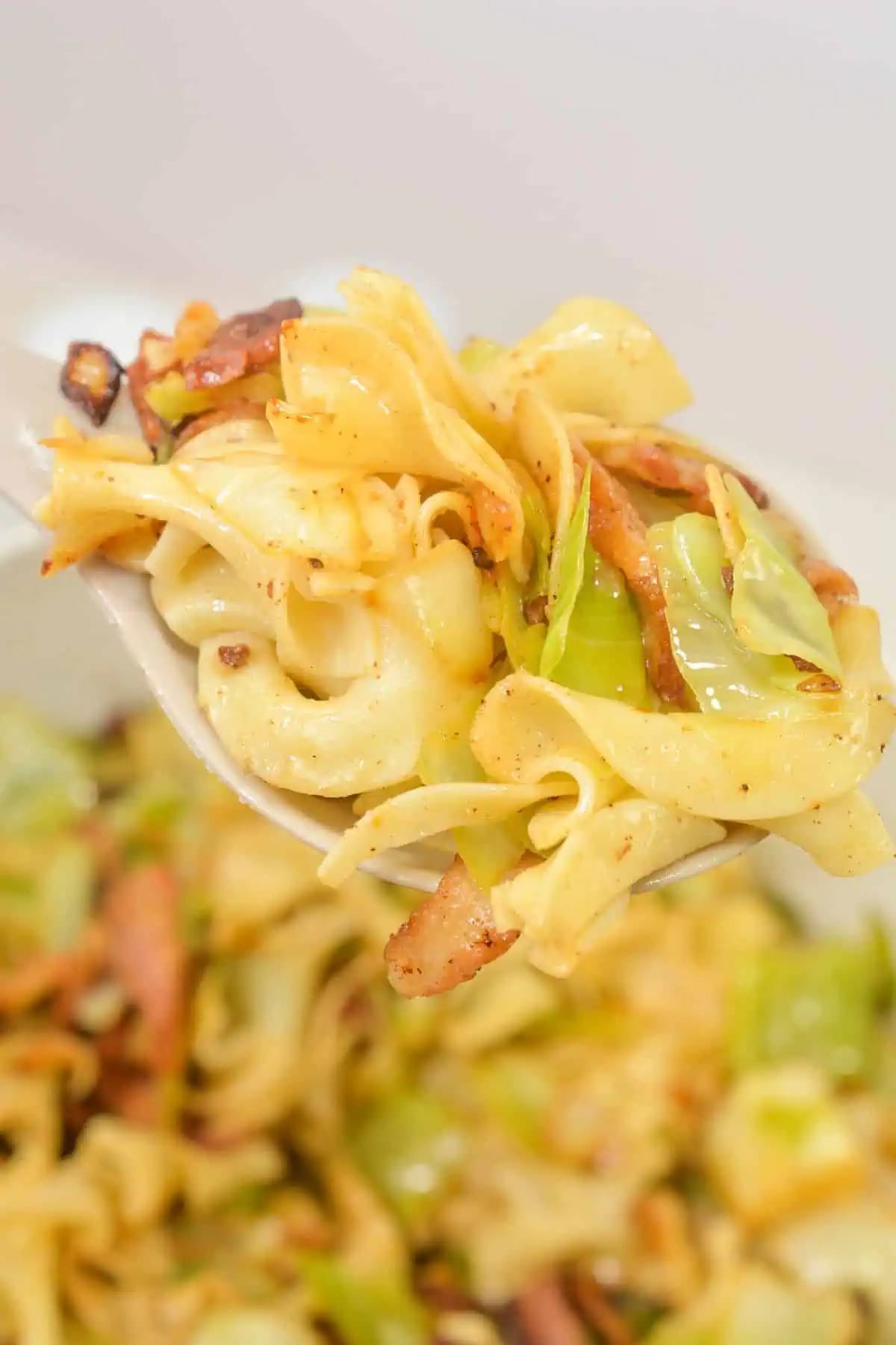 Haluski (Cabbage and Noodles)