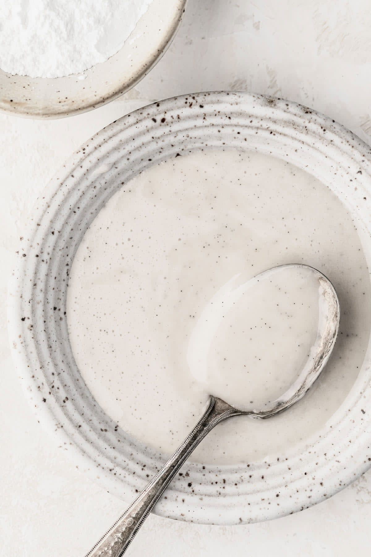 2-Minute Small Batch Vanilla Glaze