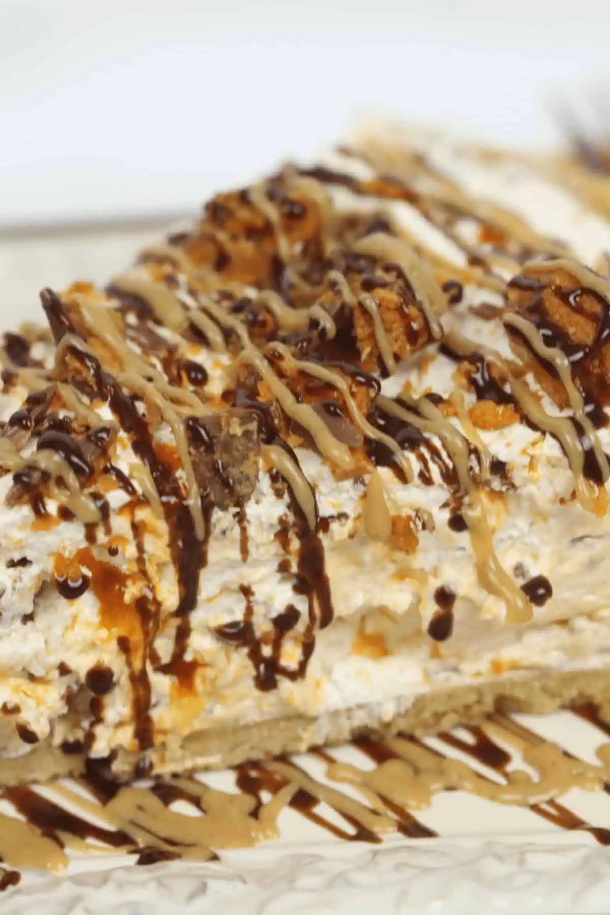 Butterfinger Pie (No Bake)