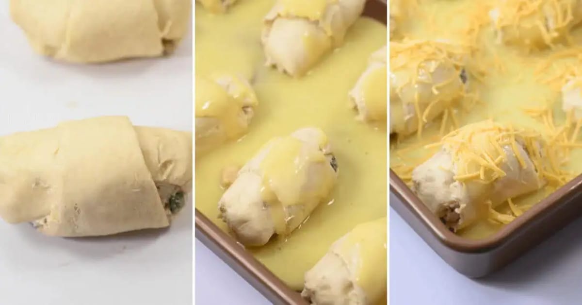 Crescent Chicken Roll Ups