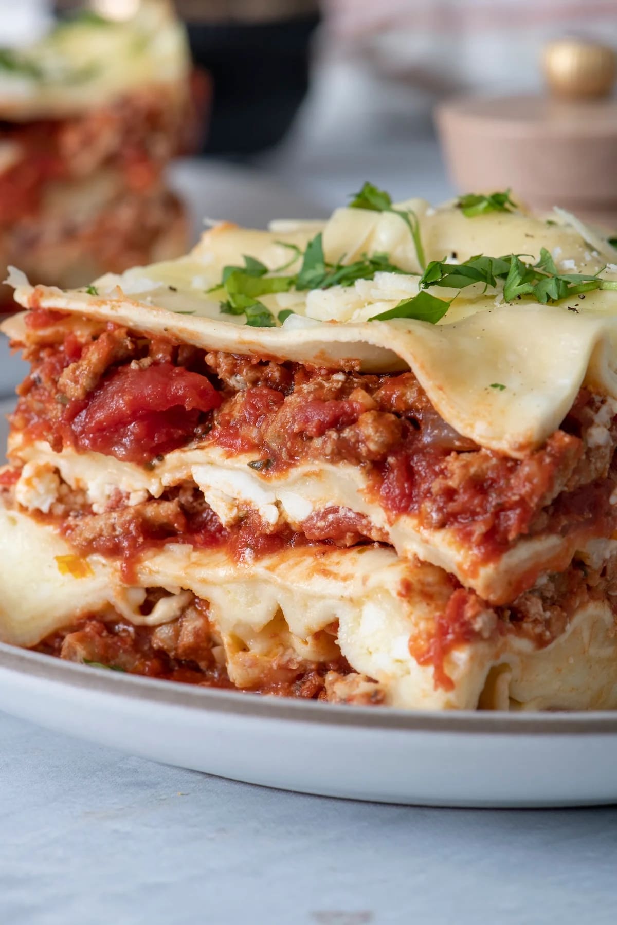 Slow Cooker 12 Layer Lasagna