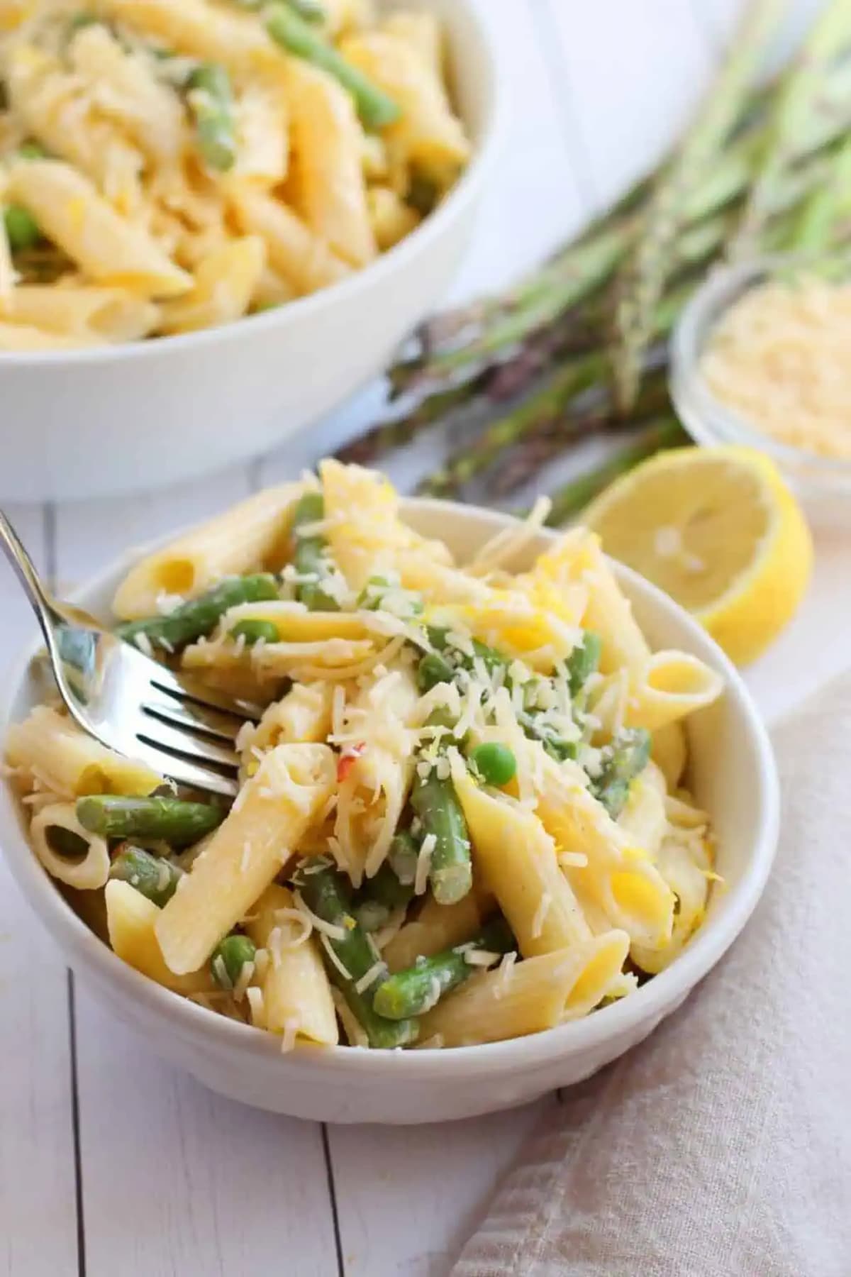 Lemon Asparagus Pasta