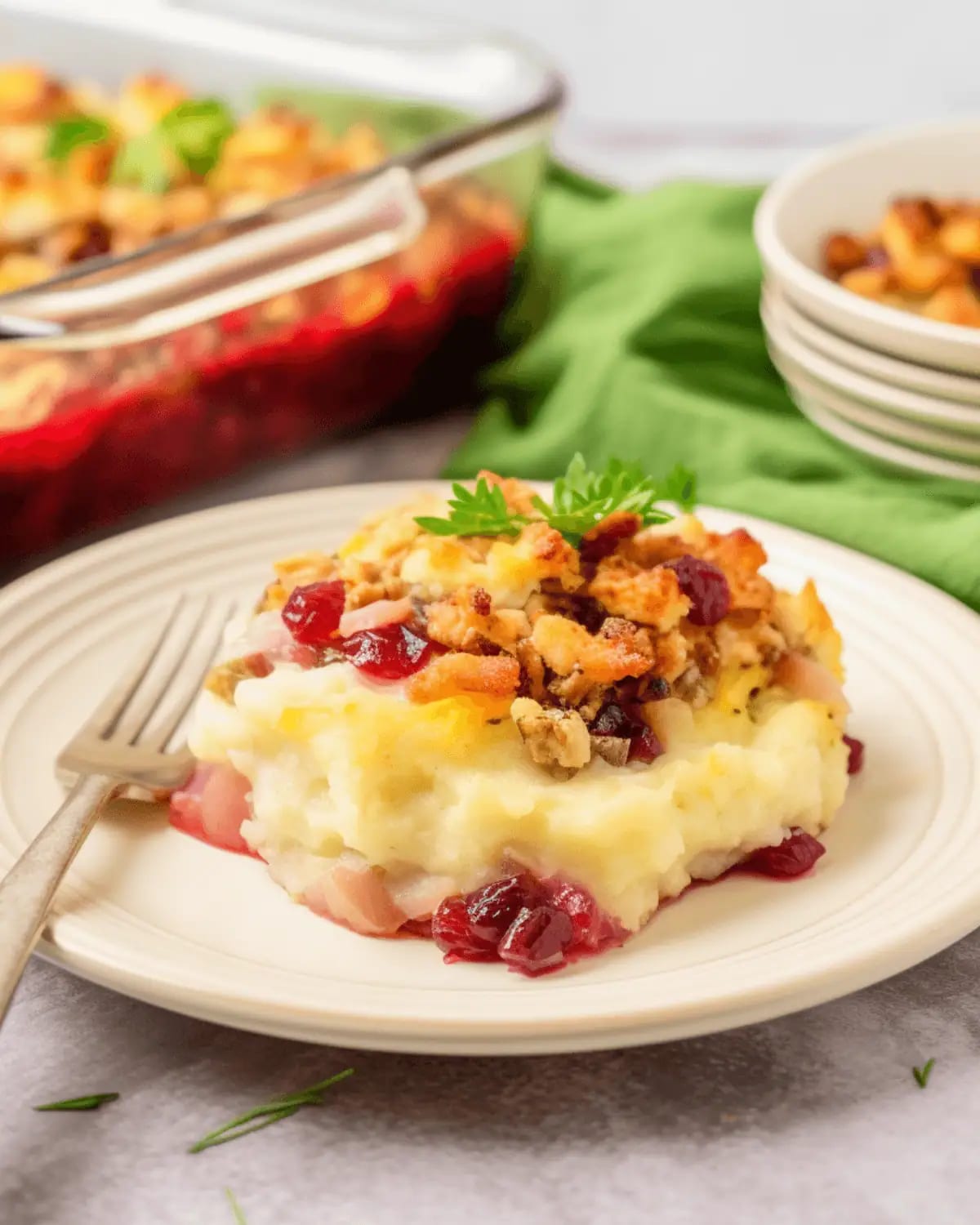 Thanksgiving Leftover Casserole