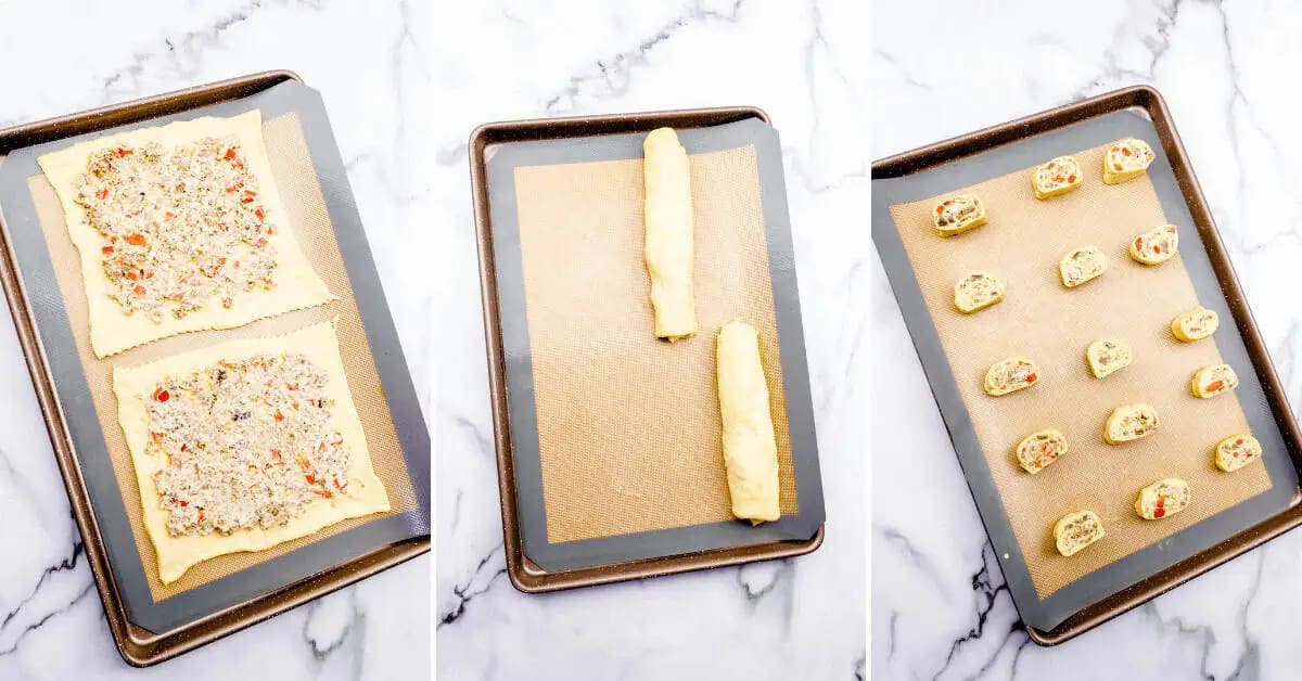 Sausage and Cream Cheese Crescent Rolls