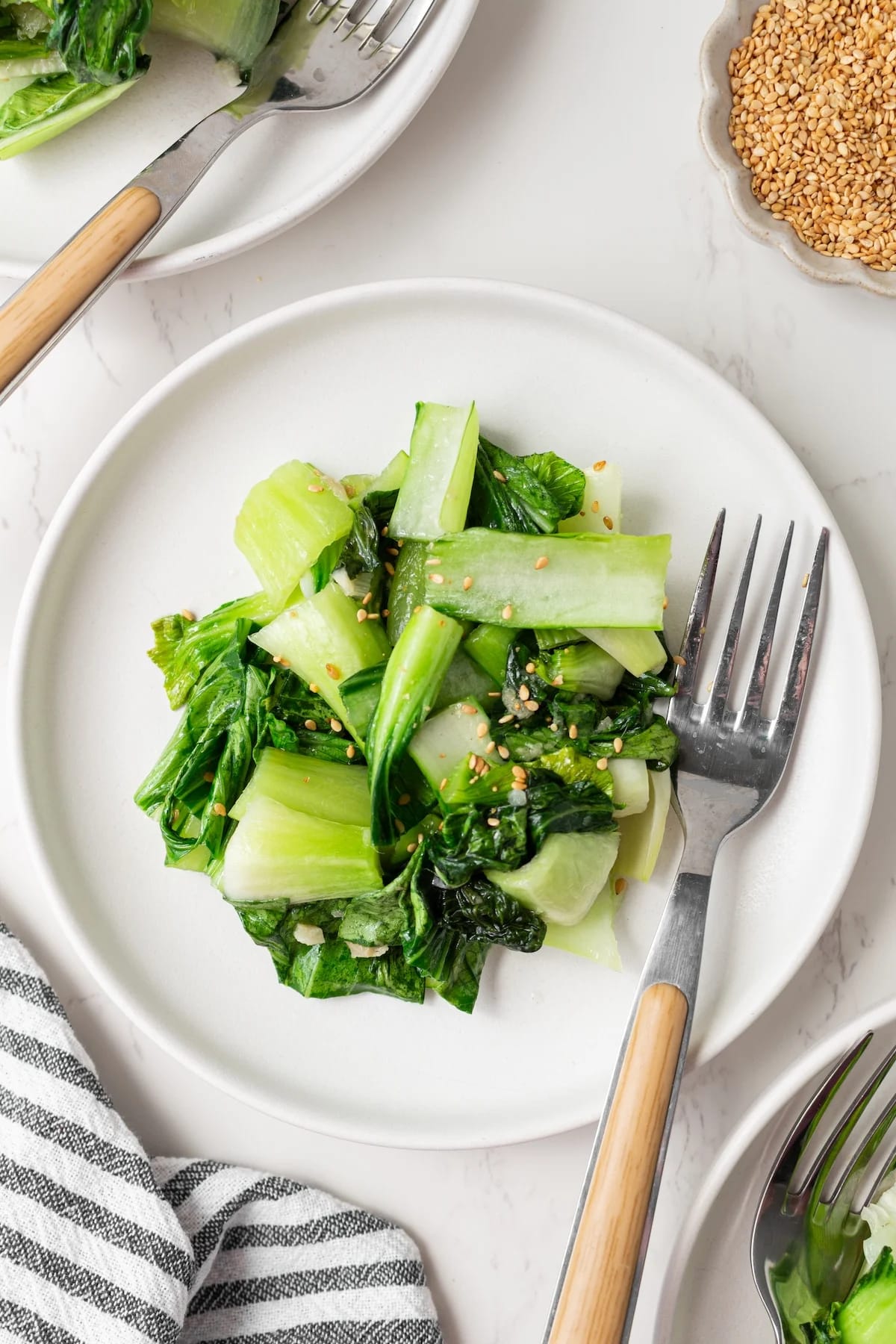 Sautéed Baby Bok Choy