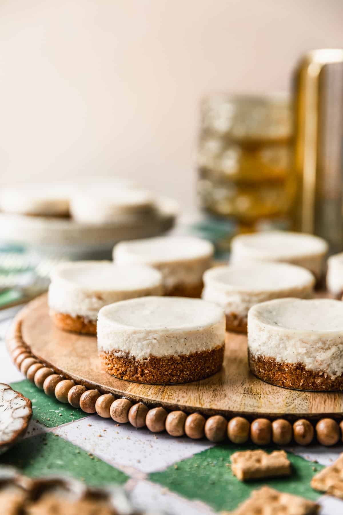 Mini Vanilla Cheesecakes