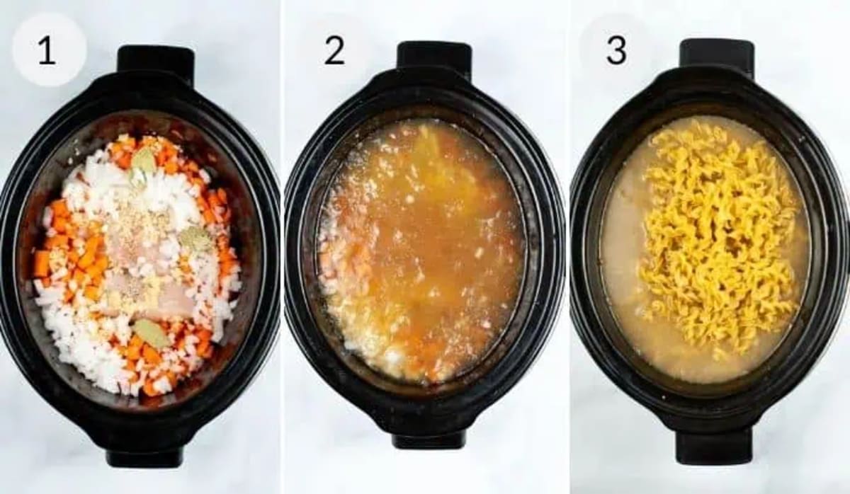 Slow Cooker Turkey Noodle Soup