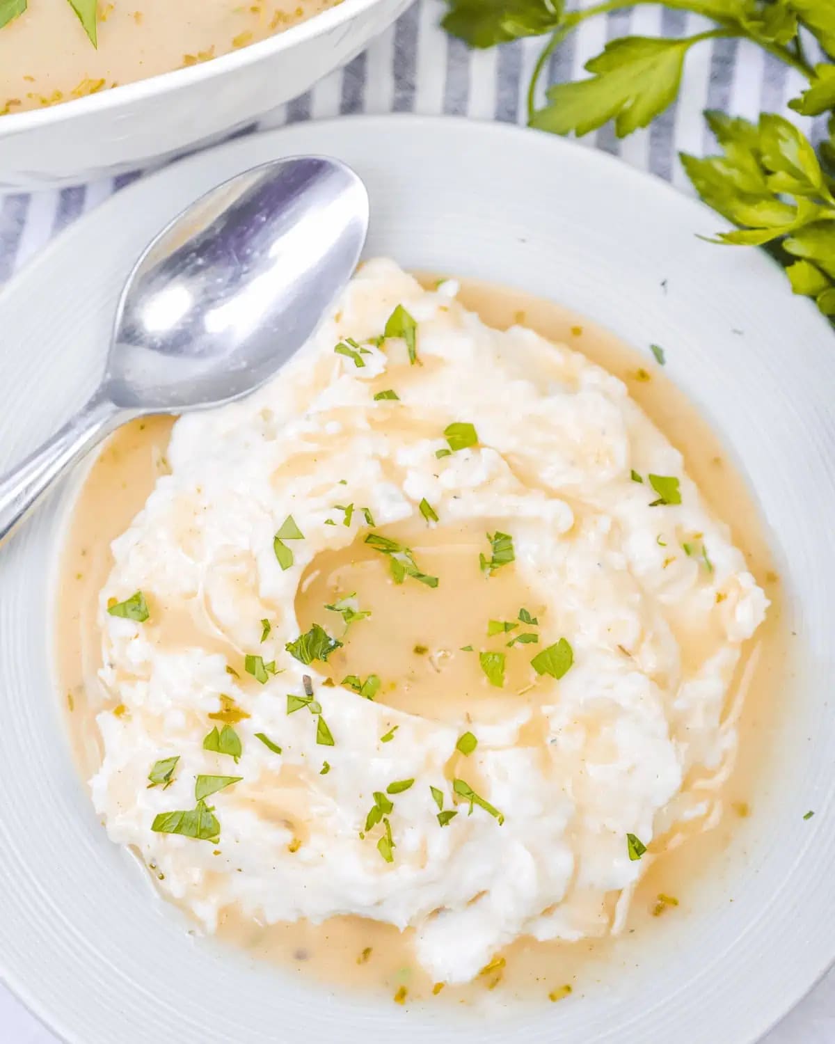 Turkey Gravy from the Drippings