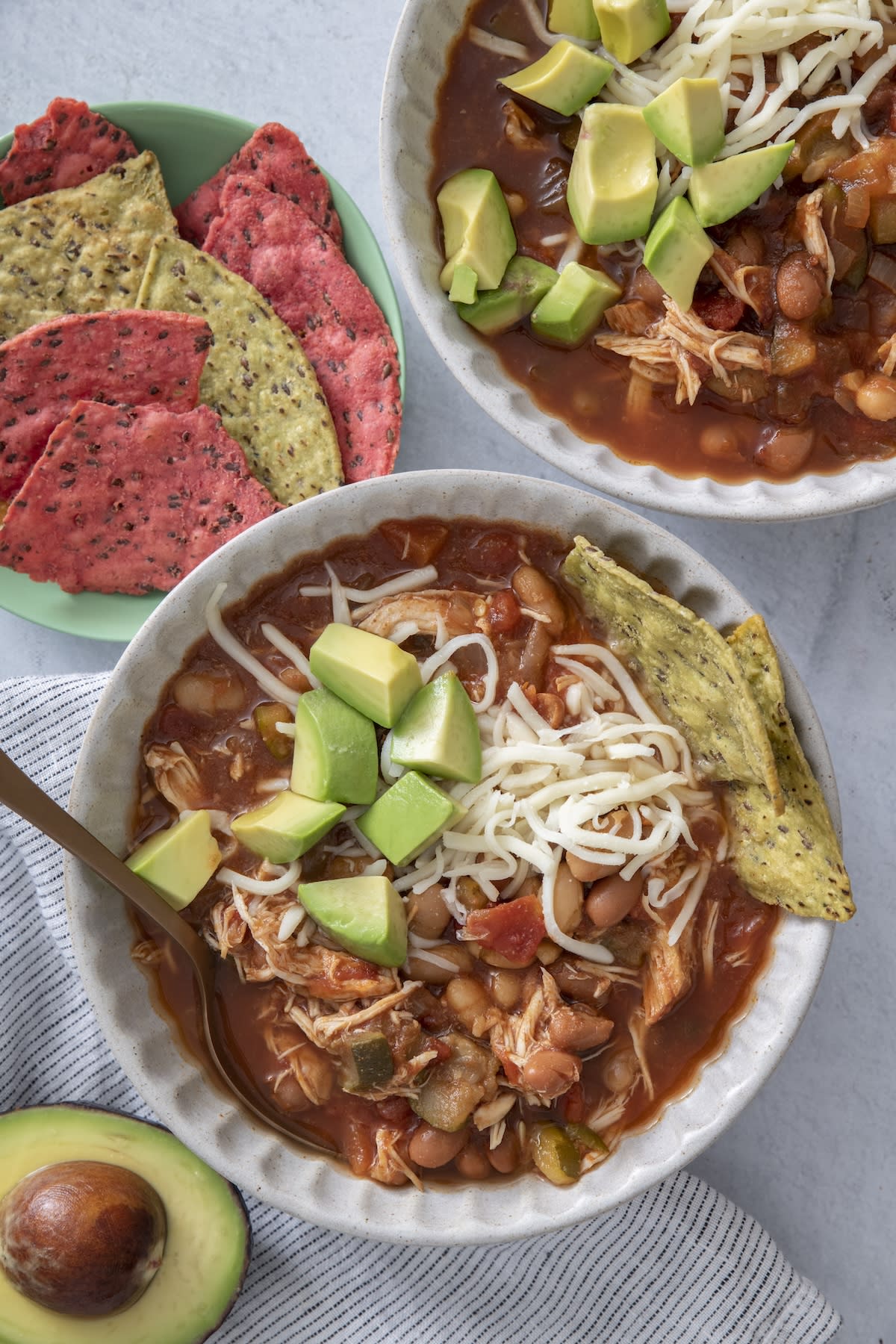 Slow Cooker Chicken Chili