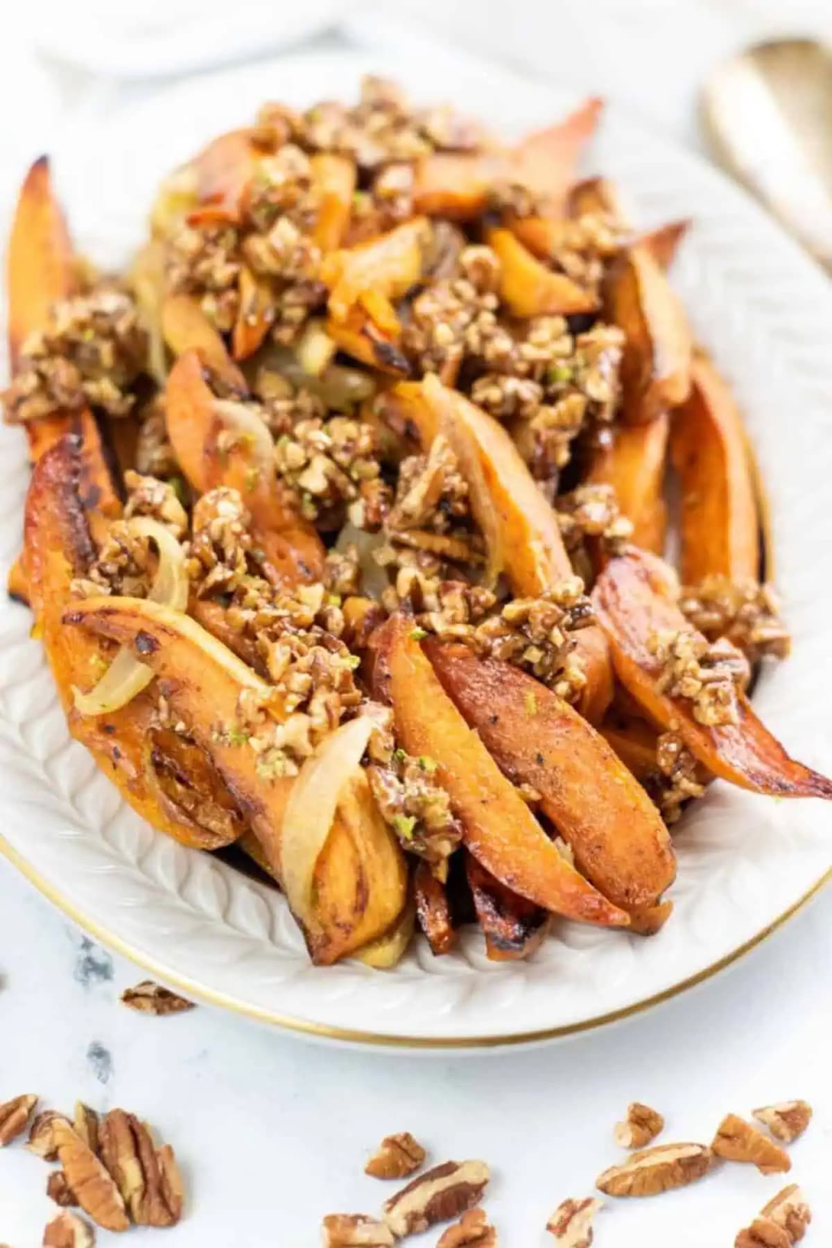 Roasted Spicy Sweet Potatoes