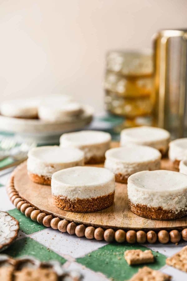 Mini Vanilla Cheesecakes cover