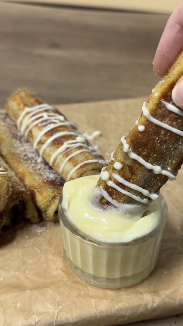 Cinnamon Roll French Toast Roll cover