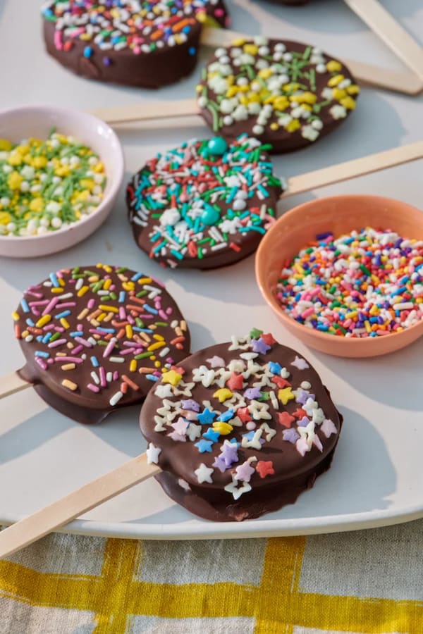 Chocolate Covered Apple Lollipops cover