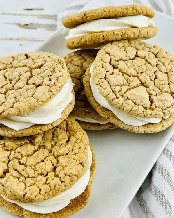 Gingerbread Sugar Cookies with Eggnog Frosting cover