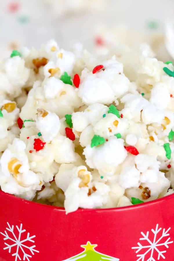 White Chocolate Covered Popcorn cover