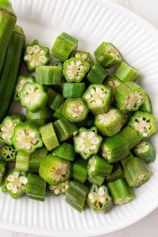 Steamed Okra cover