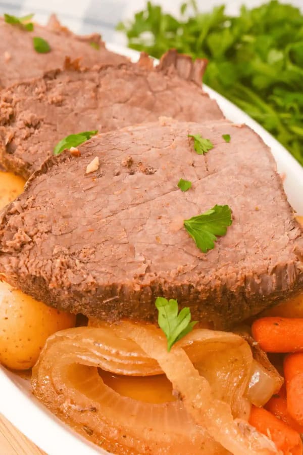 Slow Cooker Beef Sirloin Tip Roast cover