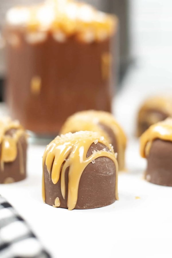 Salted Caramel Hot Chocolate Bomb cover
