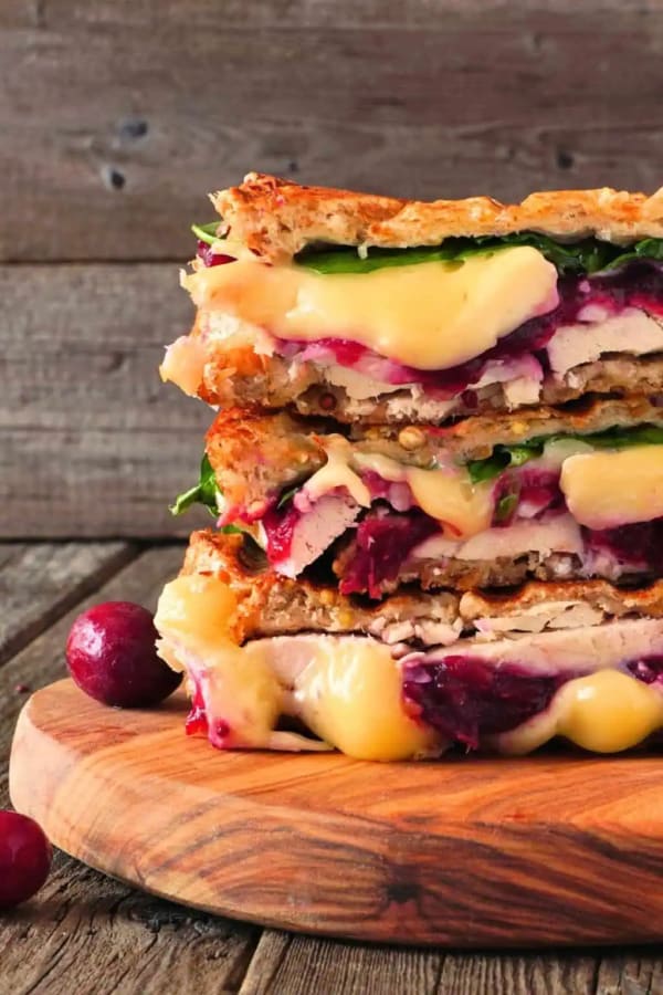 Leftover Turkey Panini (Thanksgiving Panini) cover