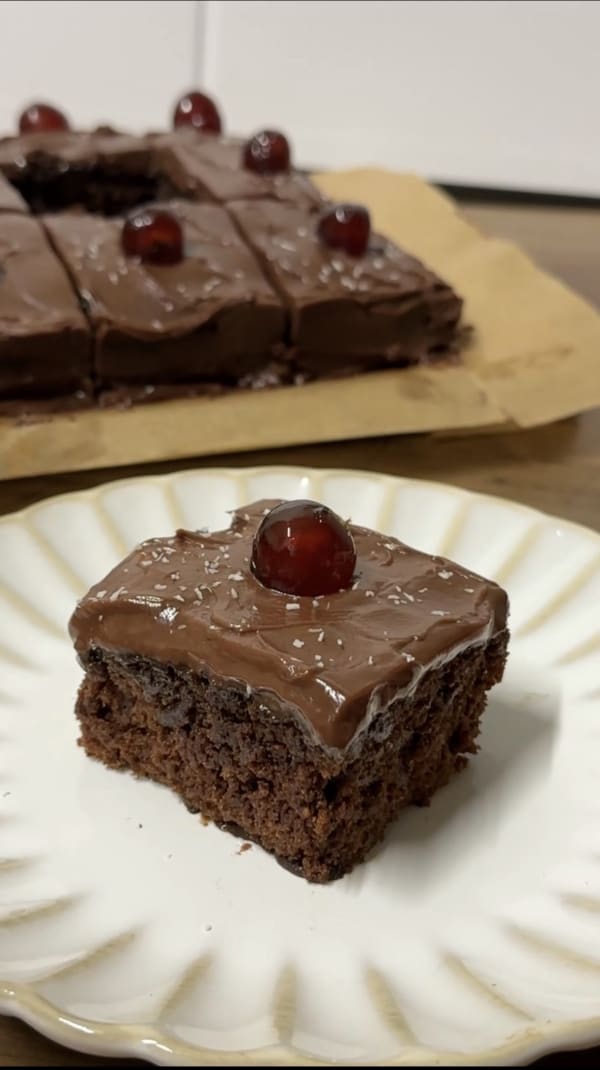 Chocolate Cake with Chocolate Ganache cover