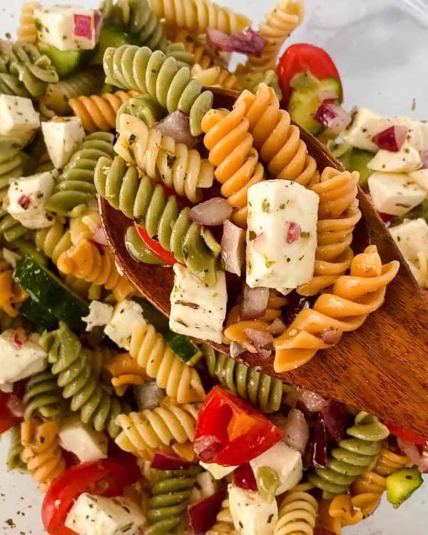 Tri Color Rotini Pasta Salad cover