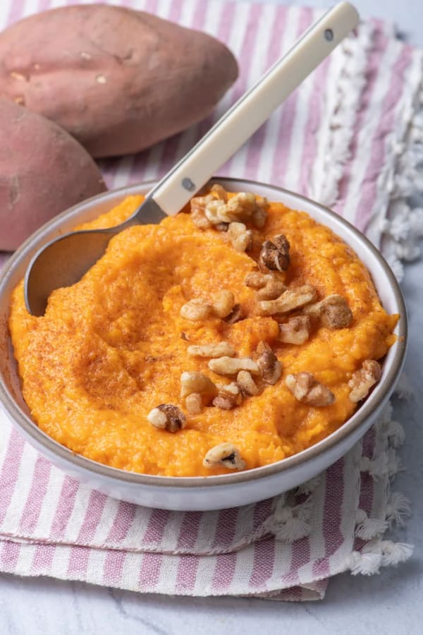 Vegan Whipped Coconut Sweet Potatoes cover