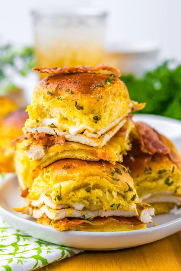 Chicken Bacon Ranch Sliders cover