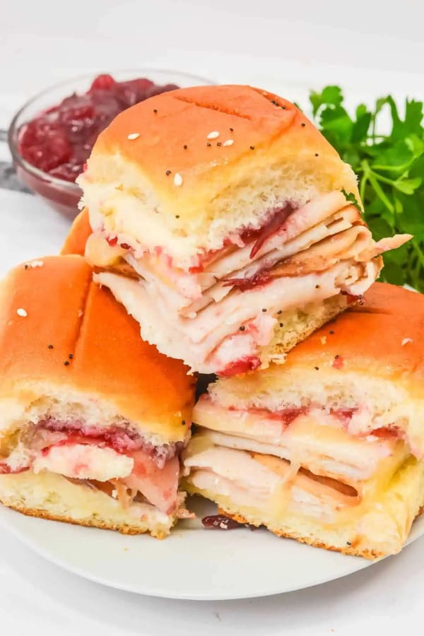 Cranberry Turkey Sliders cover